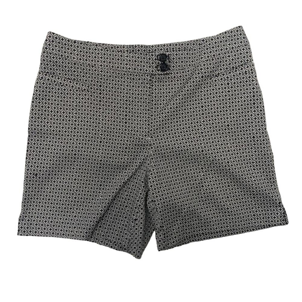 GEORGE B&W Geometric Mid Rise Women 5" Shorts | 4